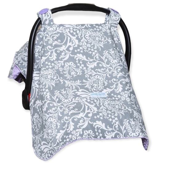 Canopy Couture Belle Print Carseat Canopy - Picture 1 of 6